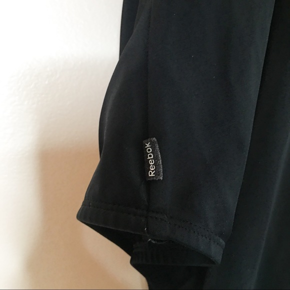 Reebok Half Zip One Piece Swimsuit Black Size 14 - Picture 9 of 13